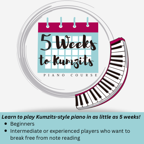 5 Weeks to Kumzits Piano Course Logo